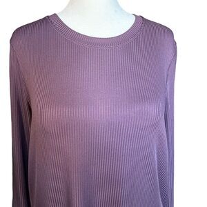 Danskin Purple Long Sleeve Shirt Sz S